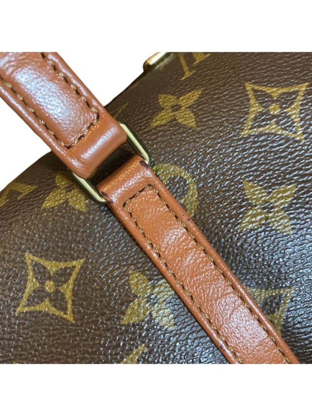 Louis Vuitton Papillon 30 GM Monogram Roll Boston Bag Brown - Picture 10 of 15